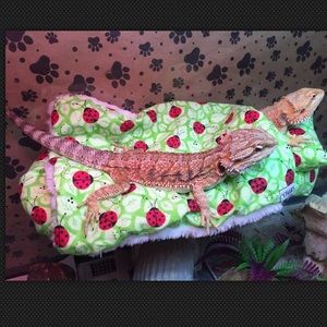 COPY - BEARDEDDRAGON ATTACHABLE RESTING BED COVERS